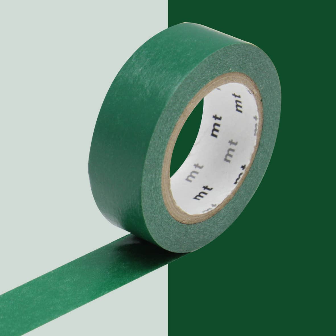mt washi tape peacock green