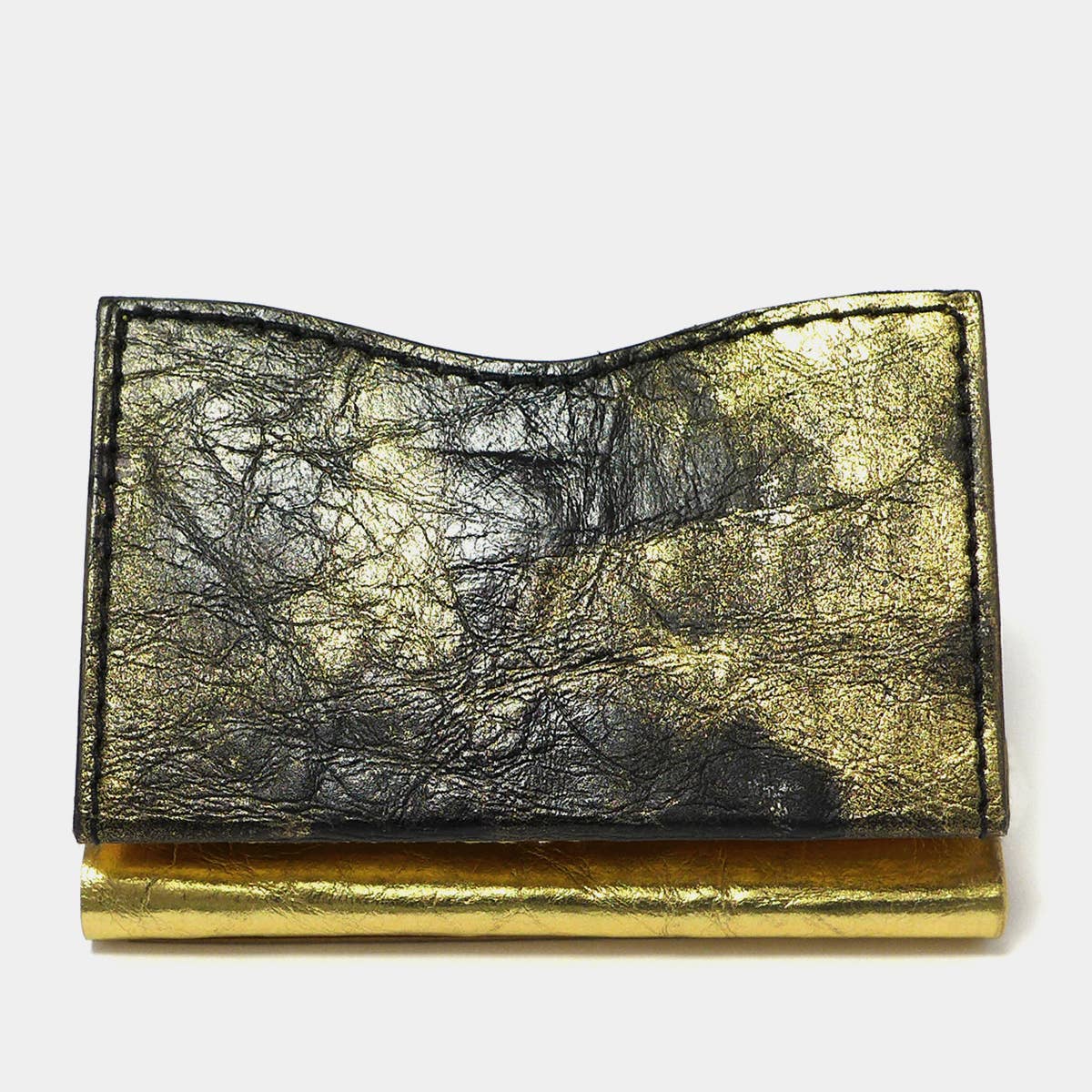 Portemonnaie / Minimal Wallet Gold Night / aus Papier / mit Geschenkbox