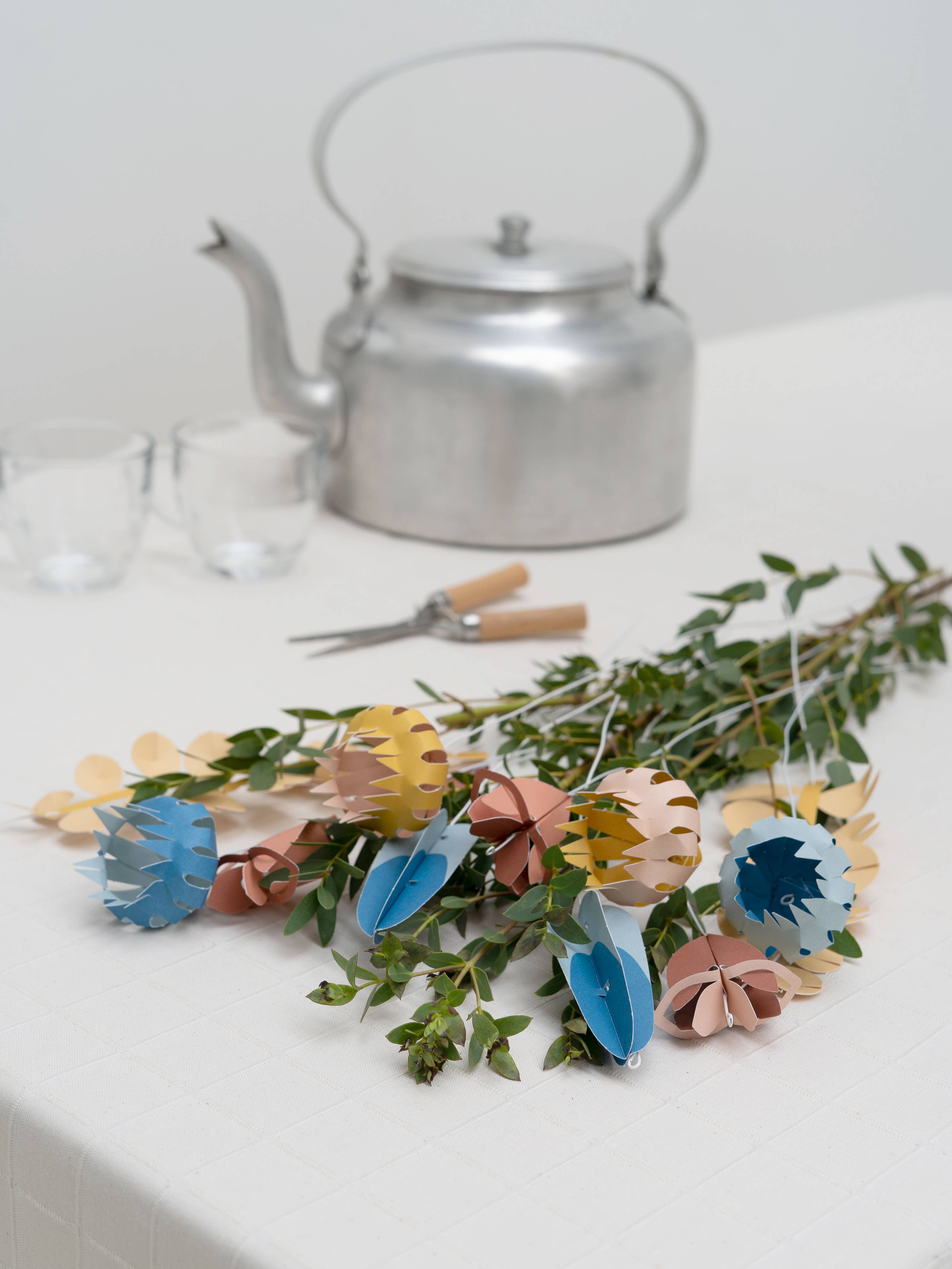 DIY-Strauß aus Sommerblumen - klein (6 Stück)