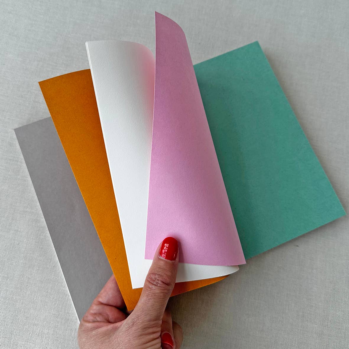 Reisenotizenbuch Vintage-Kartenumschlag - Togethery