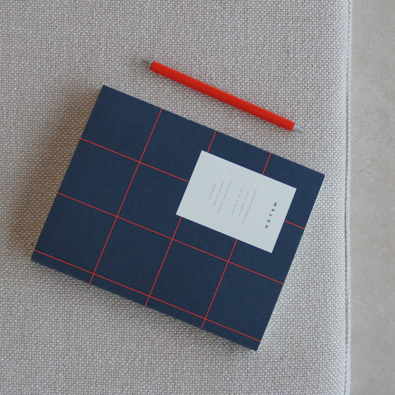 UMA Notizbuch, Medium - Dunkelblau