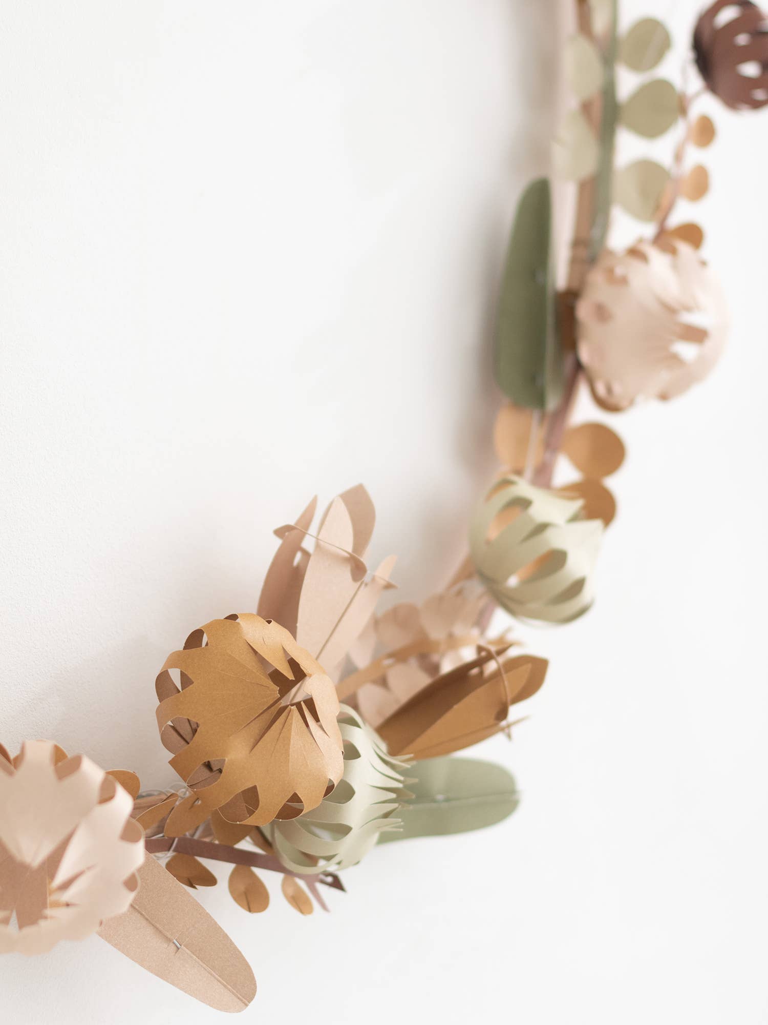 Strauß aus Sommerblumen aus Papier