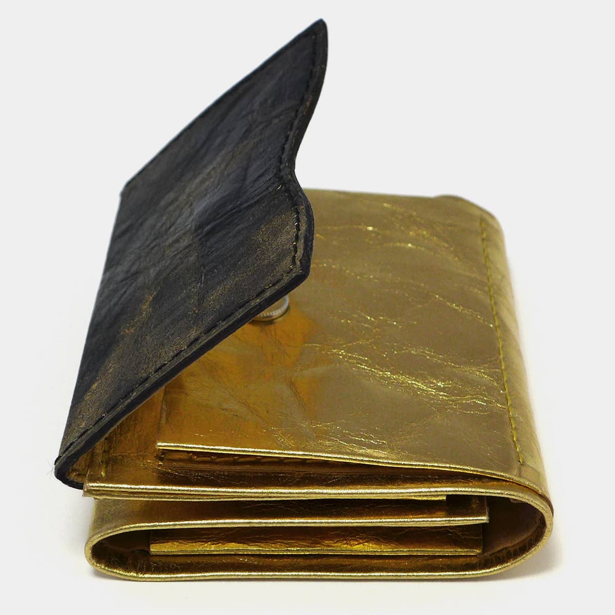 Portemonnaie / Minimal Wallet Gold Night / aus Papier / mit Geschenkbox