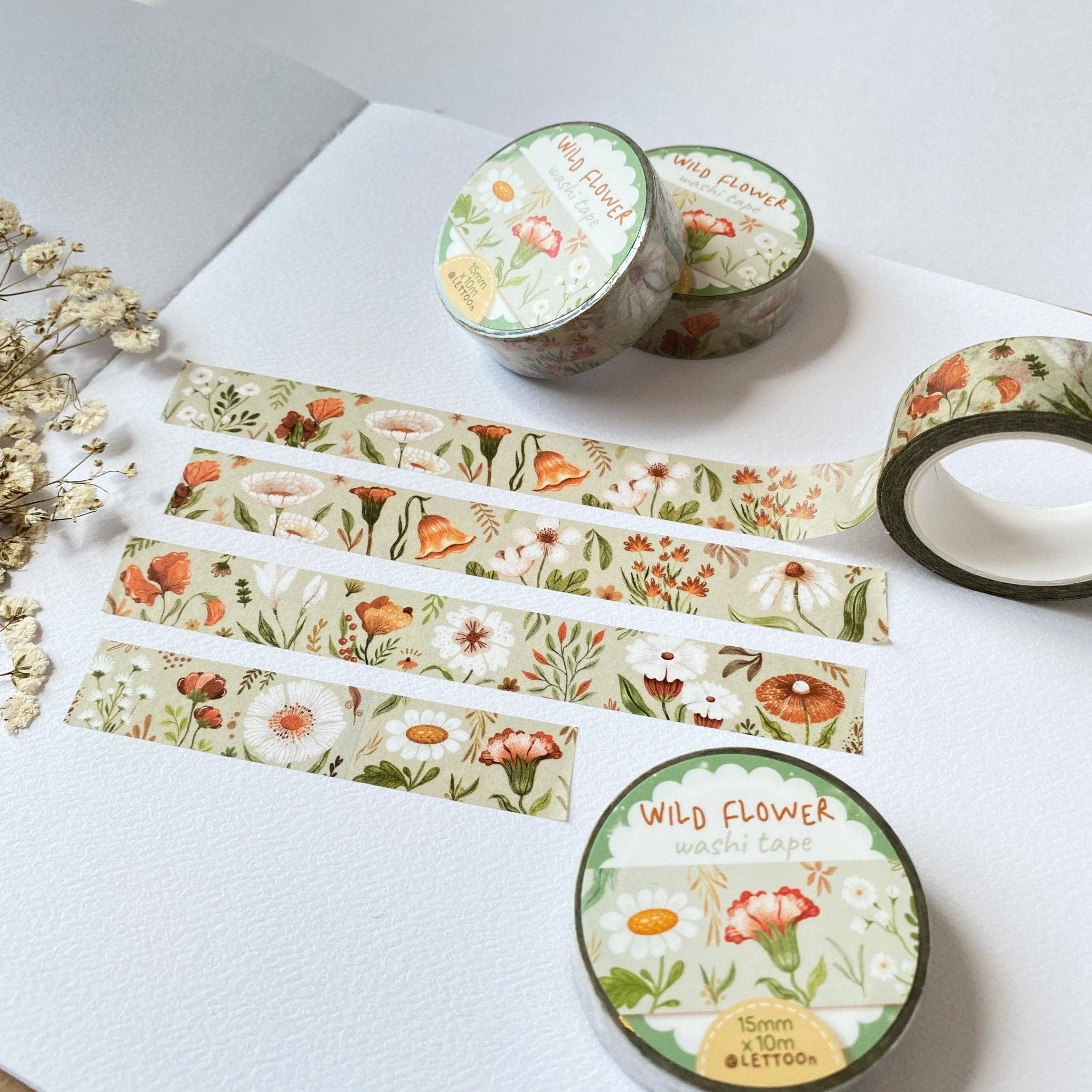 Washi-Tape / Wild Flower / Wildblume