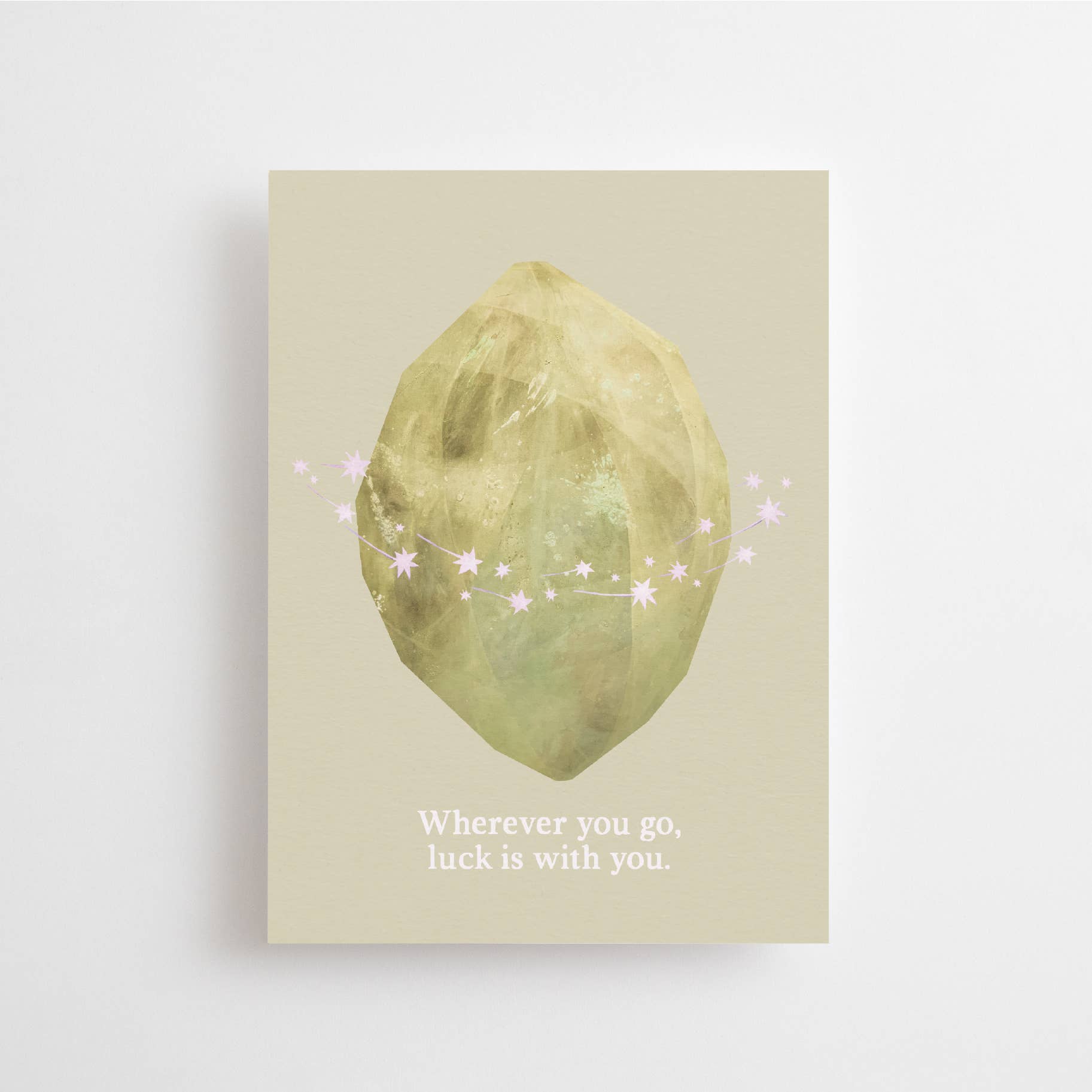 Anna Cosma / Wherever you go, luck is with you / Postkarte