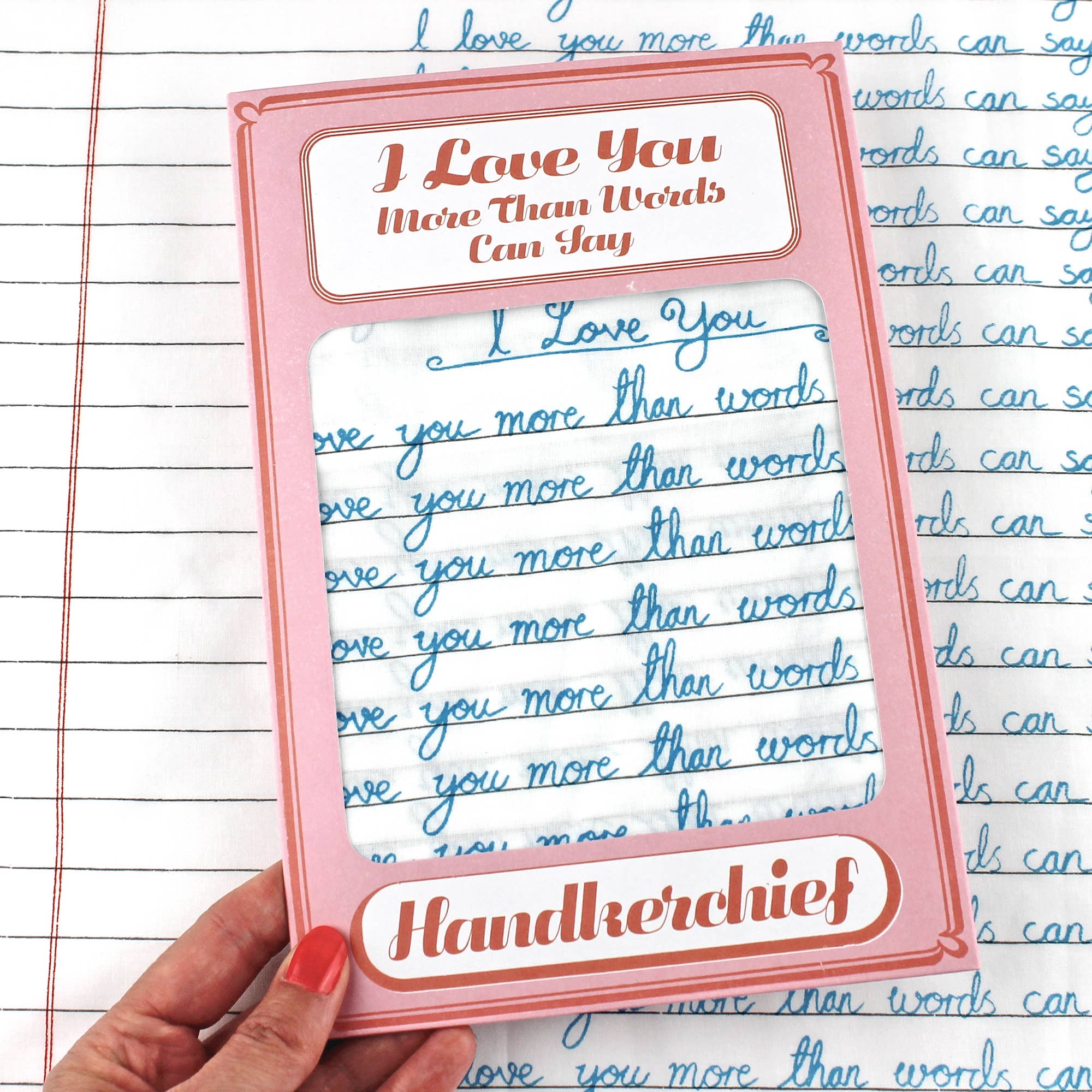 I love You-Taschentuch / Einstecktuch / Halstuch / Bandana