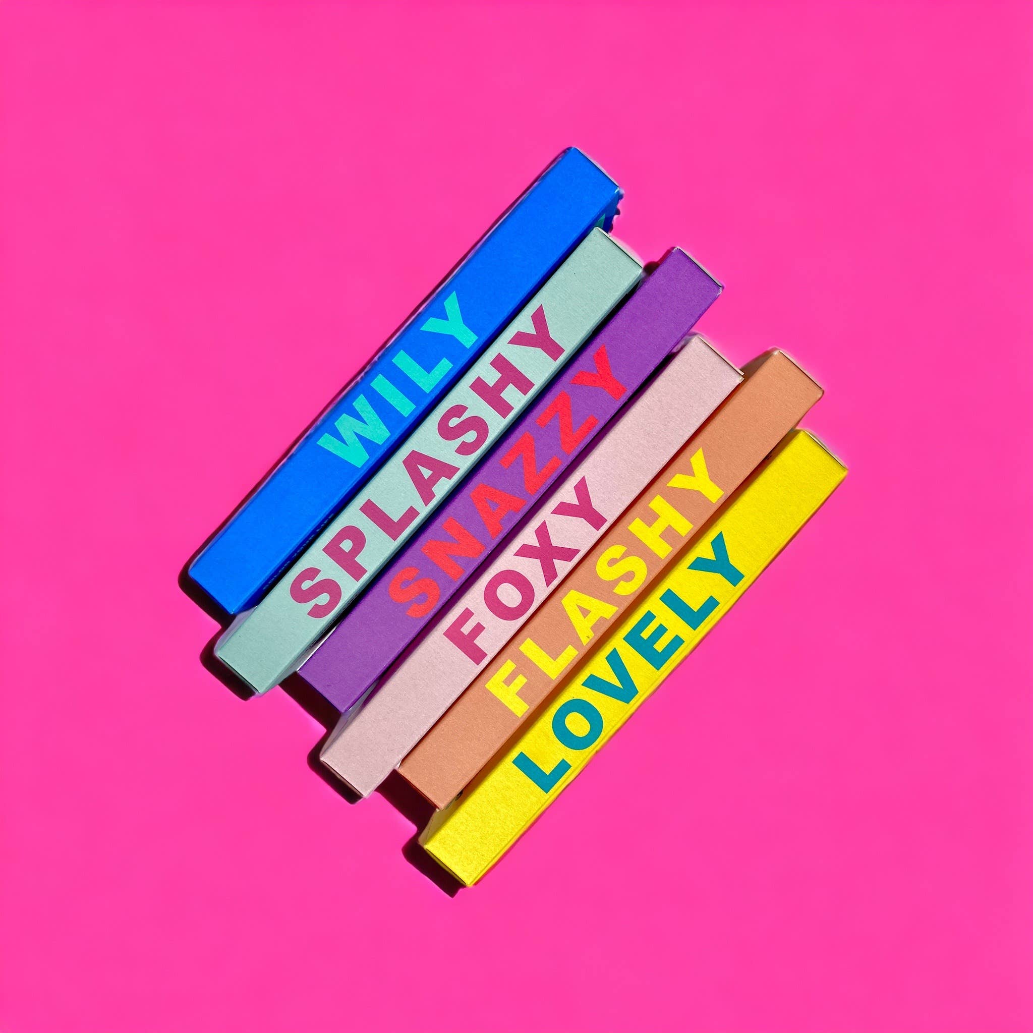 Kerzen mit Verlauf / rainbow / pink stories