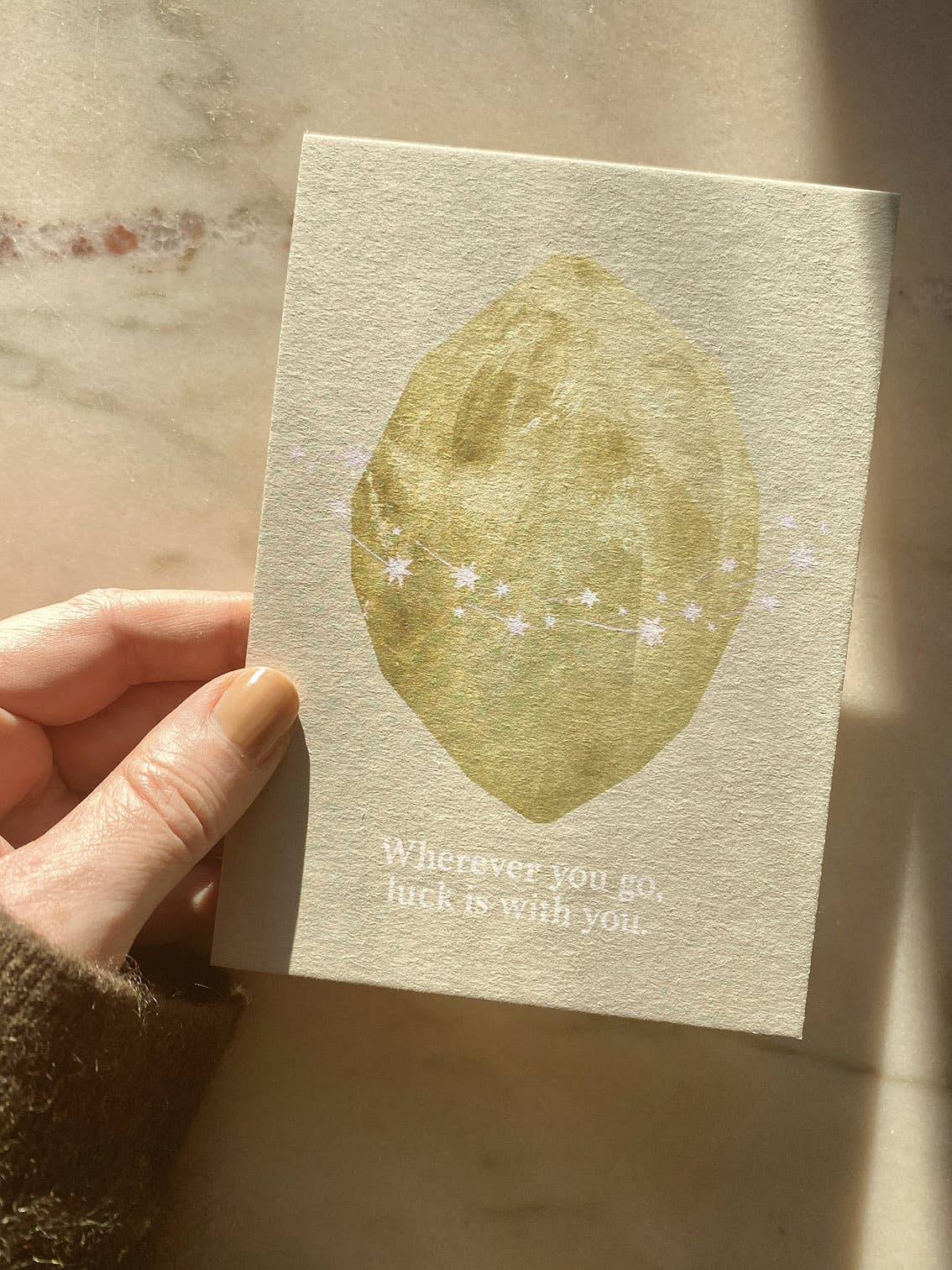 Anna Cosma / Wherever you go, luck is with you / Postkarte