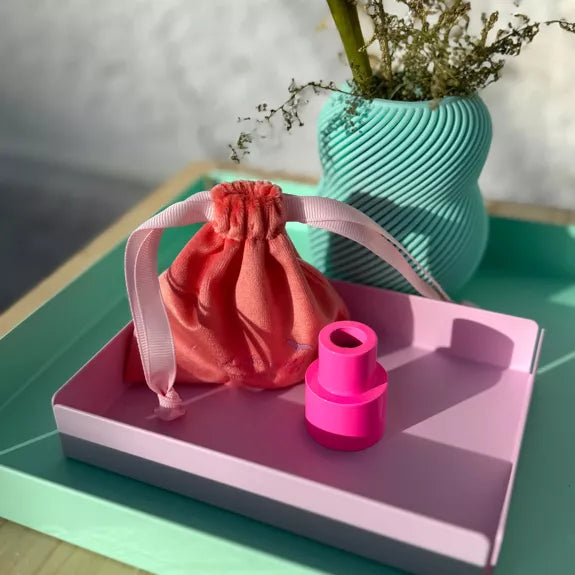 Dipper Tube / Pink / Kerzenständer / Neon - Togethery