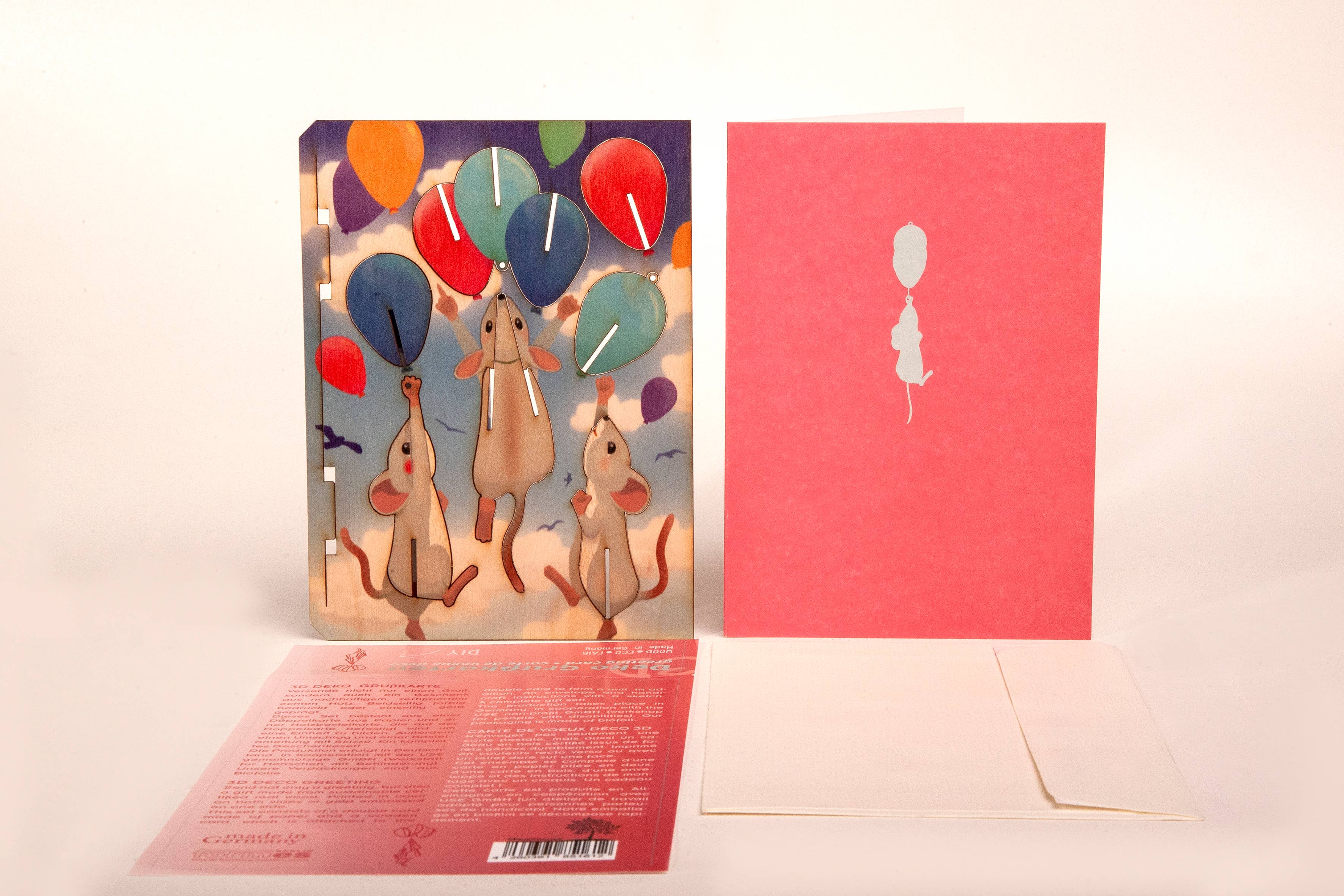 Formes Maus mit Luftballon