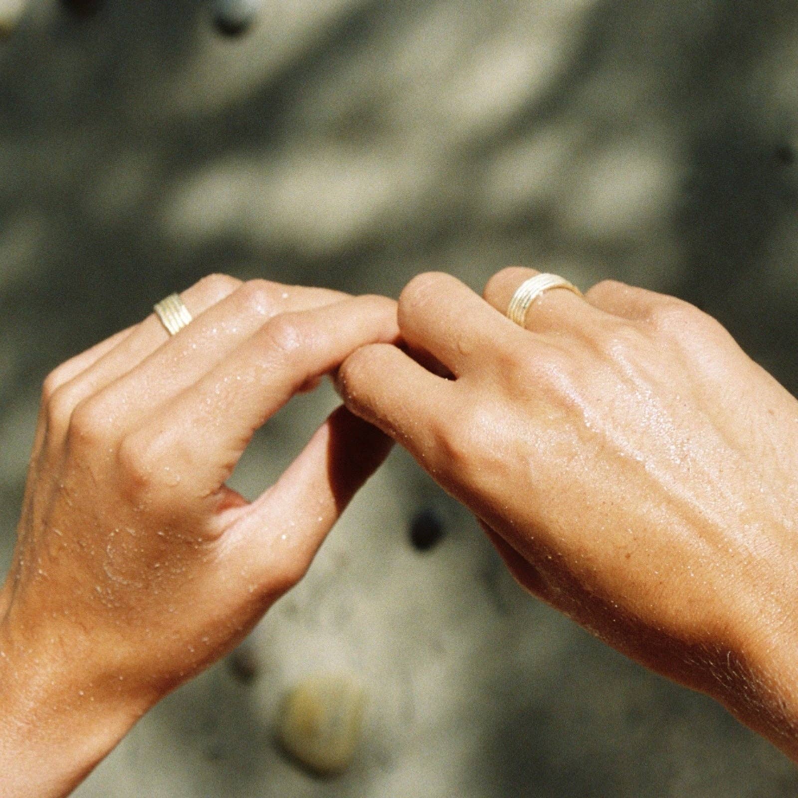 Mila Ring / Schmuck, goldfarben, wasserfest