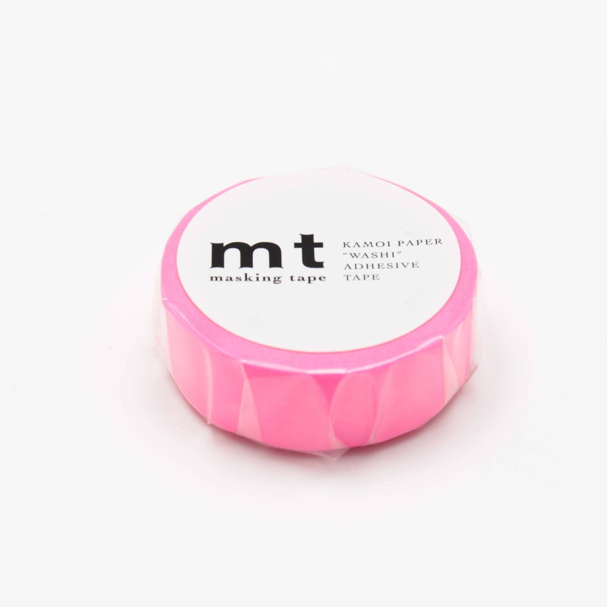 mt washi tape shocking pink verpackt