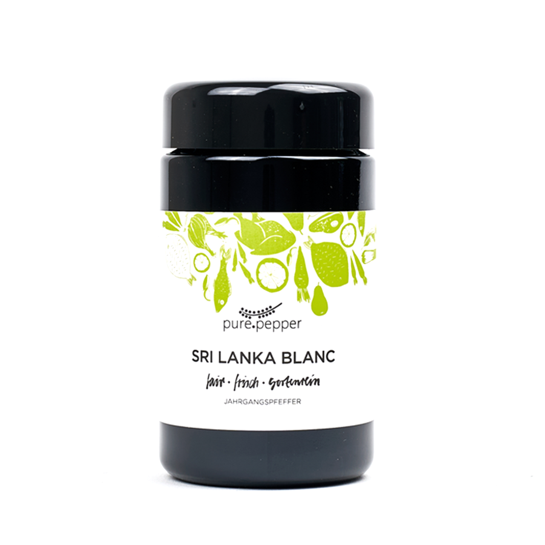 pure pepper sri lanka blanc