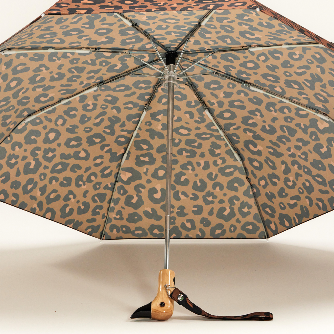 NEU! Leopardenmuster Nachhaltiger Original Duckhead Regenschirm - Togethery