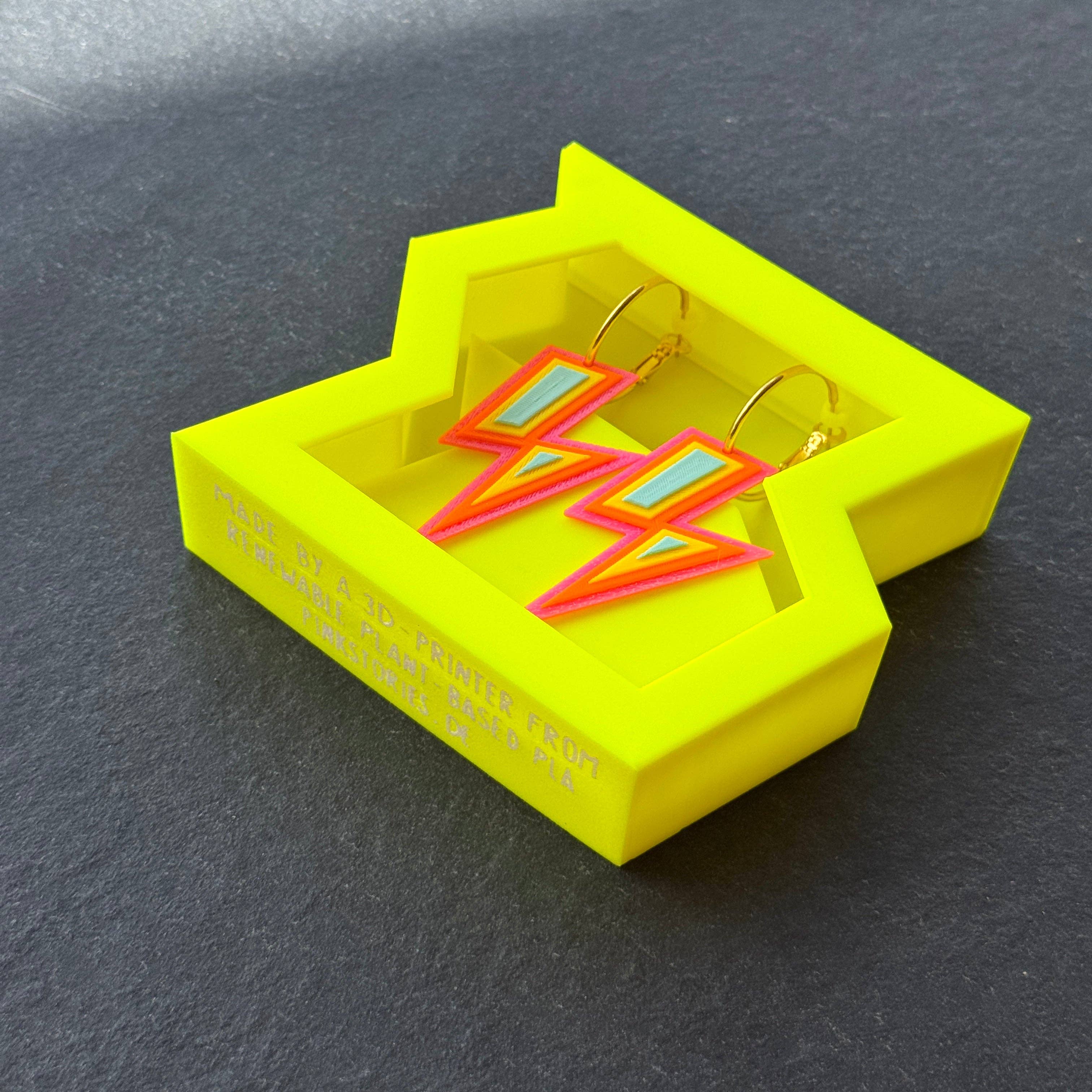 FLASH – Ohrringe Gelb