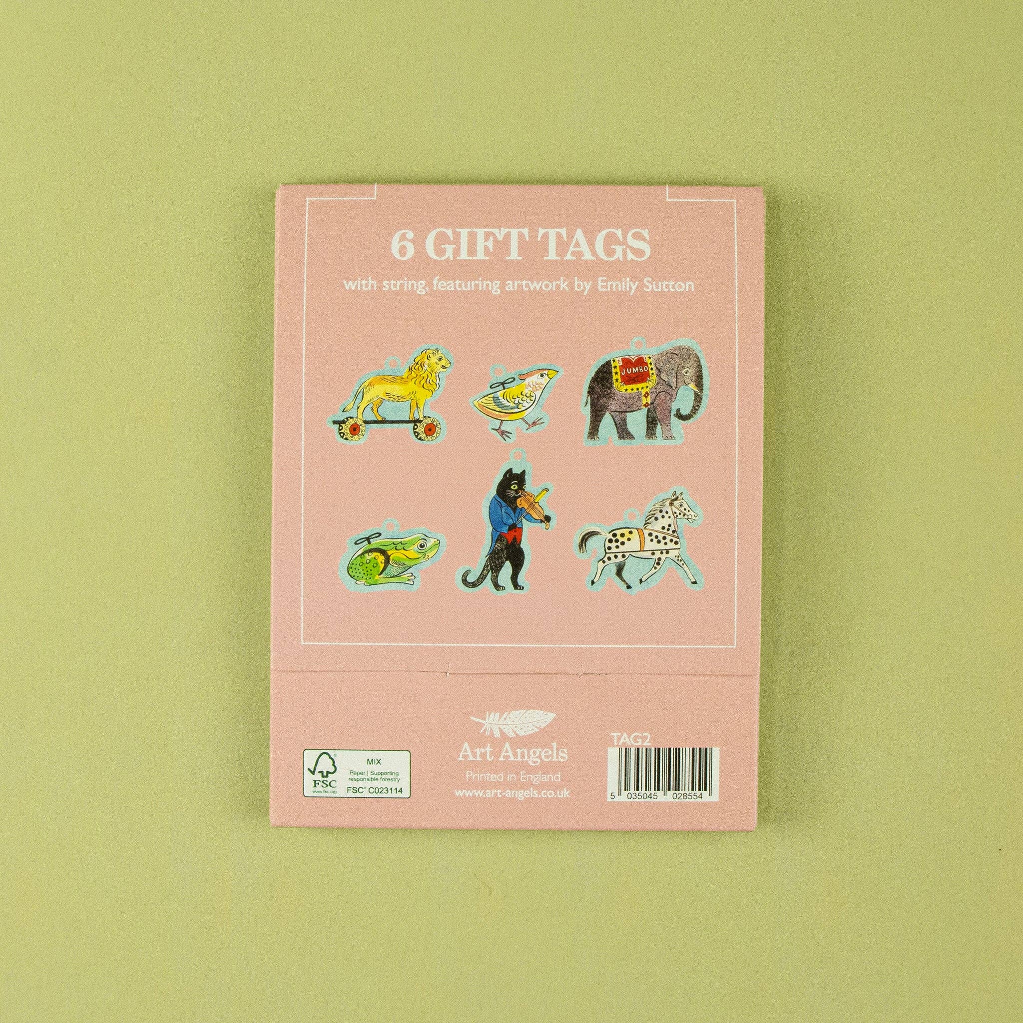 Geschenkanhänger für Blechspielzeug - Togethery