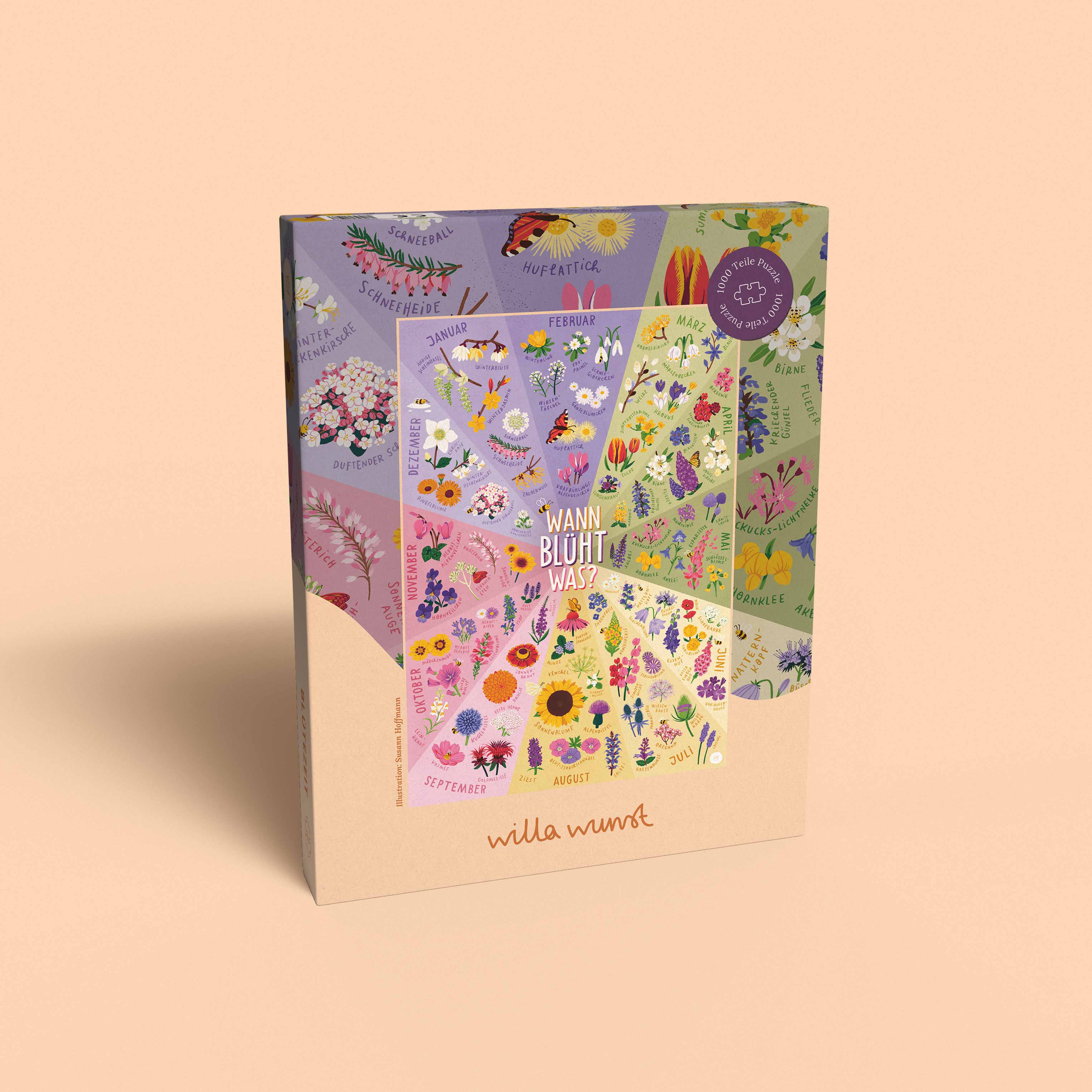 Blütezeit Puzzel / Willa Wunst / Verpackung