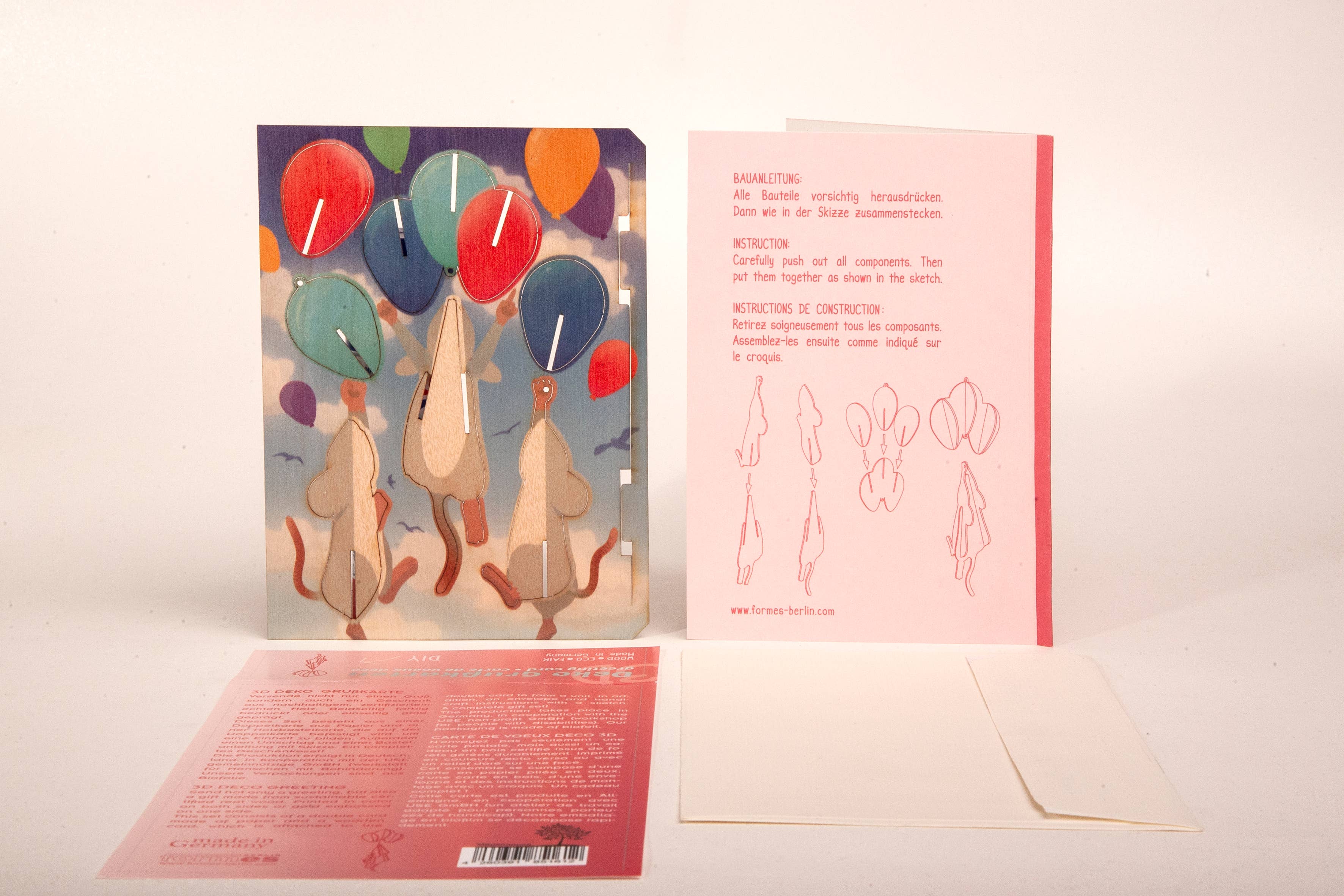 Formes Maus mit Luftballon