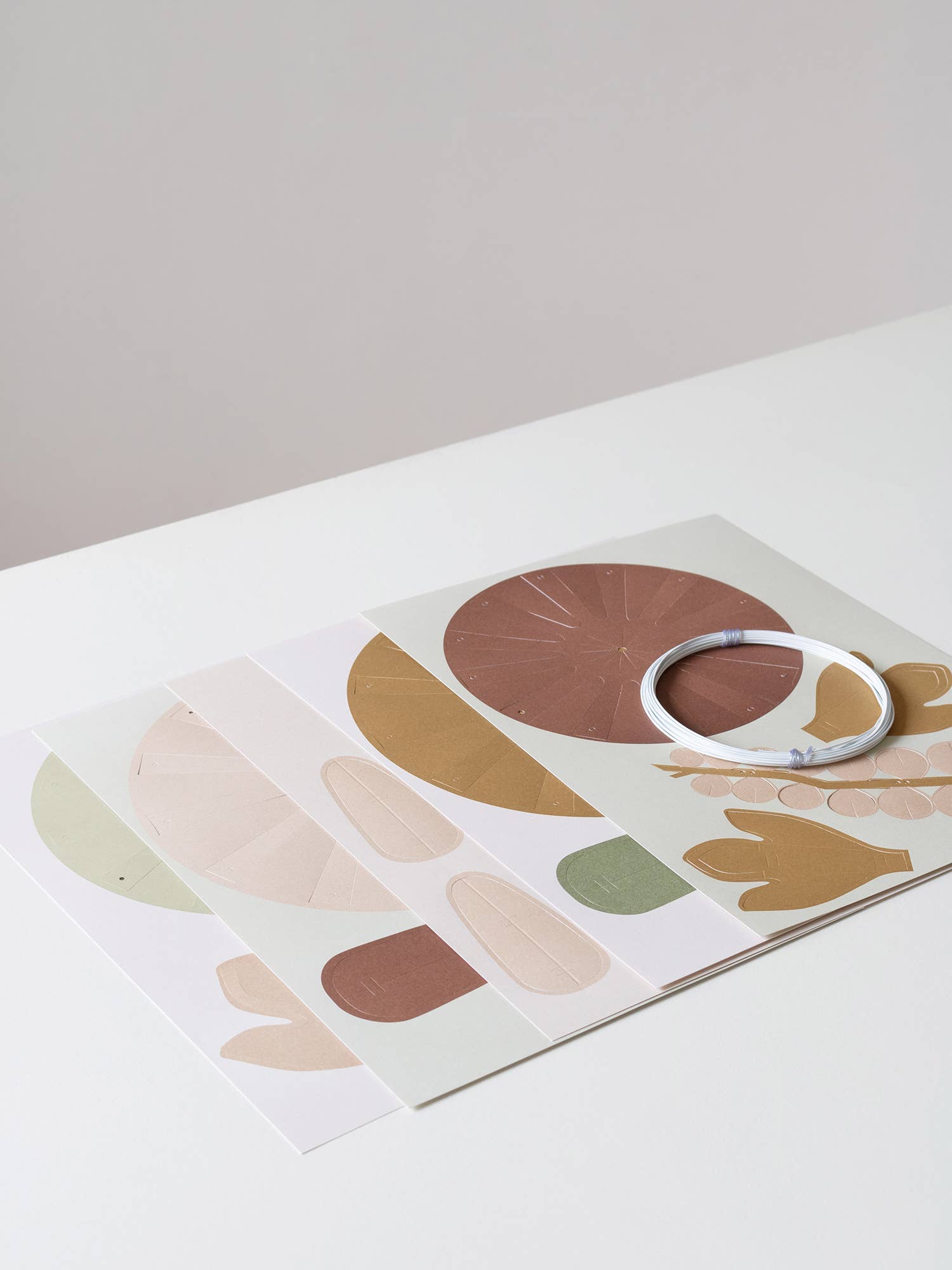 Strauß aus Sommerblumen aus Papier