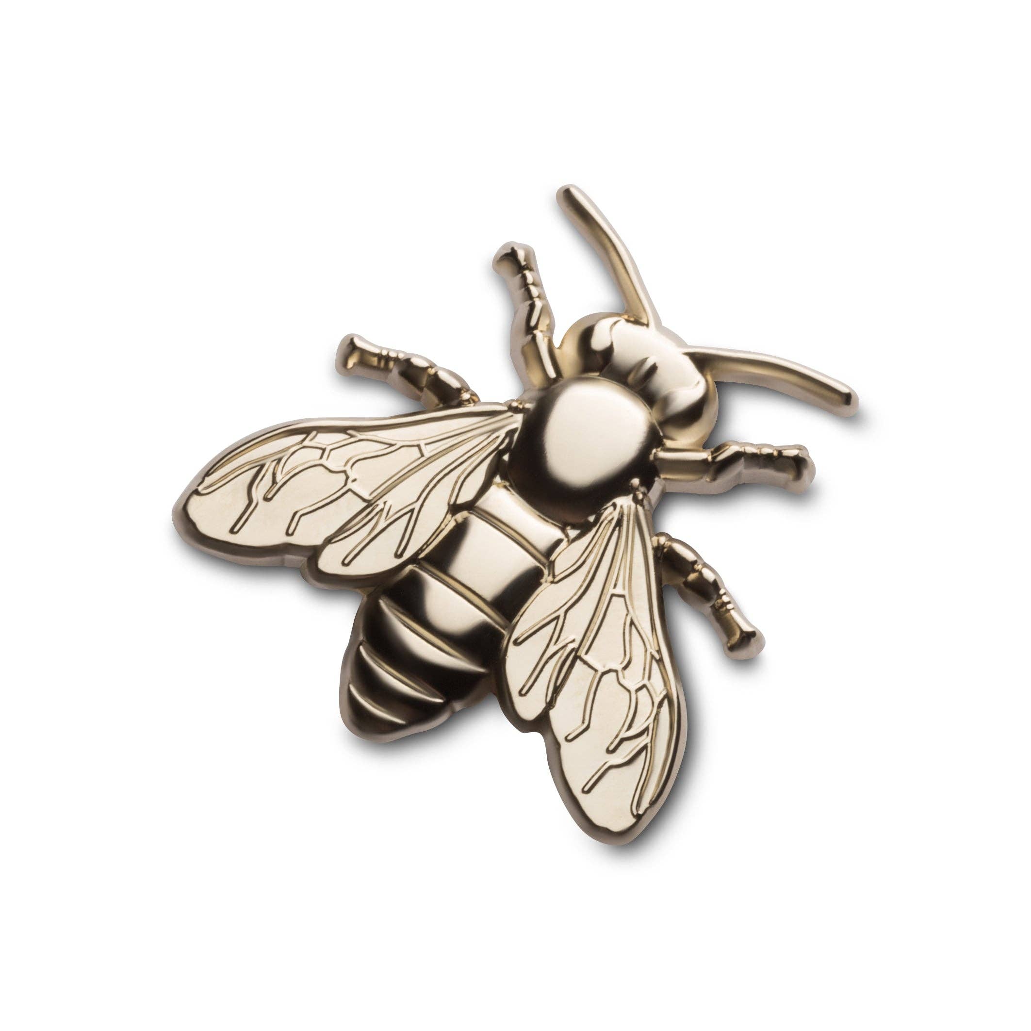 goldene Emaille-Pin Biene