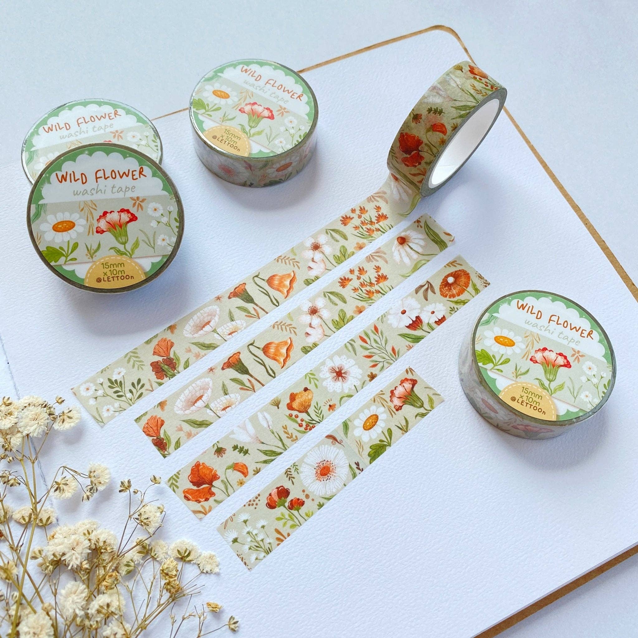 Washi-Tape / Wild Flower / Wildblume