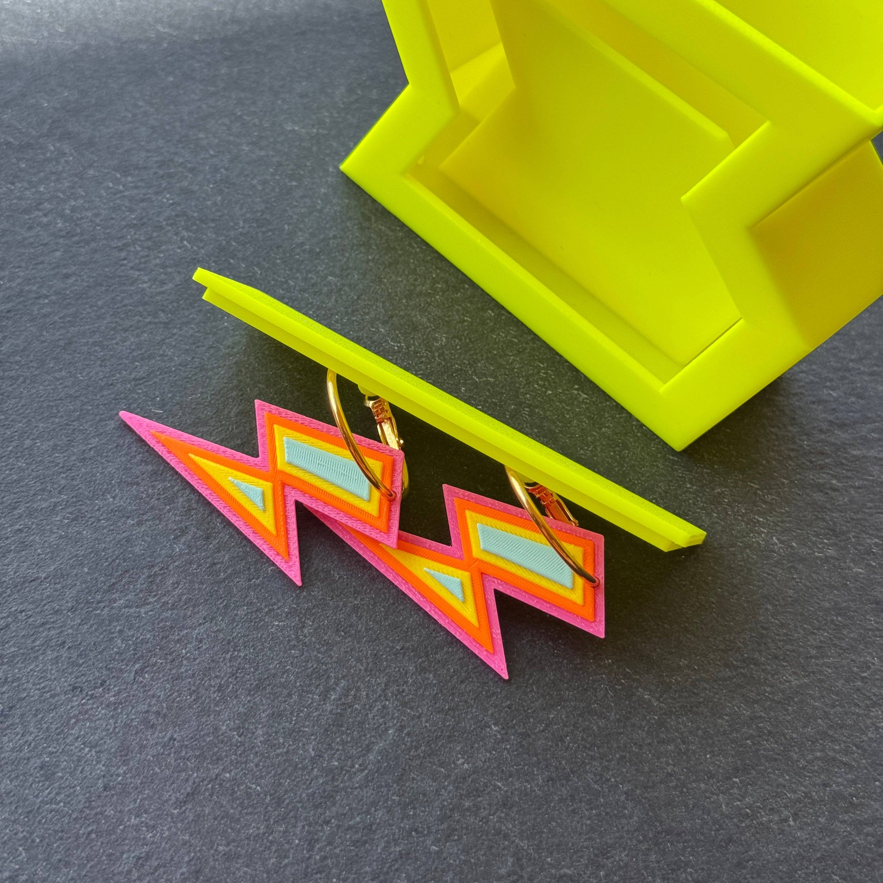 FLASH – Ohrringe Gelb