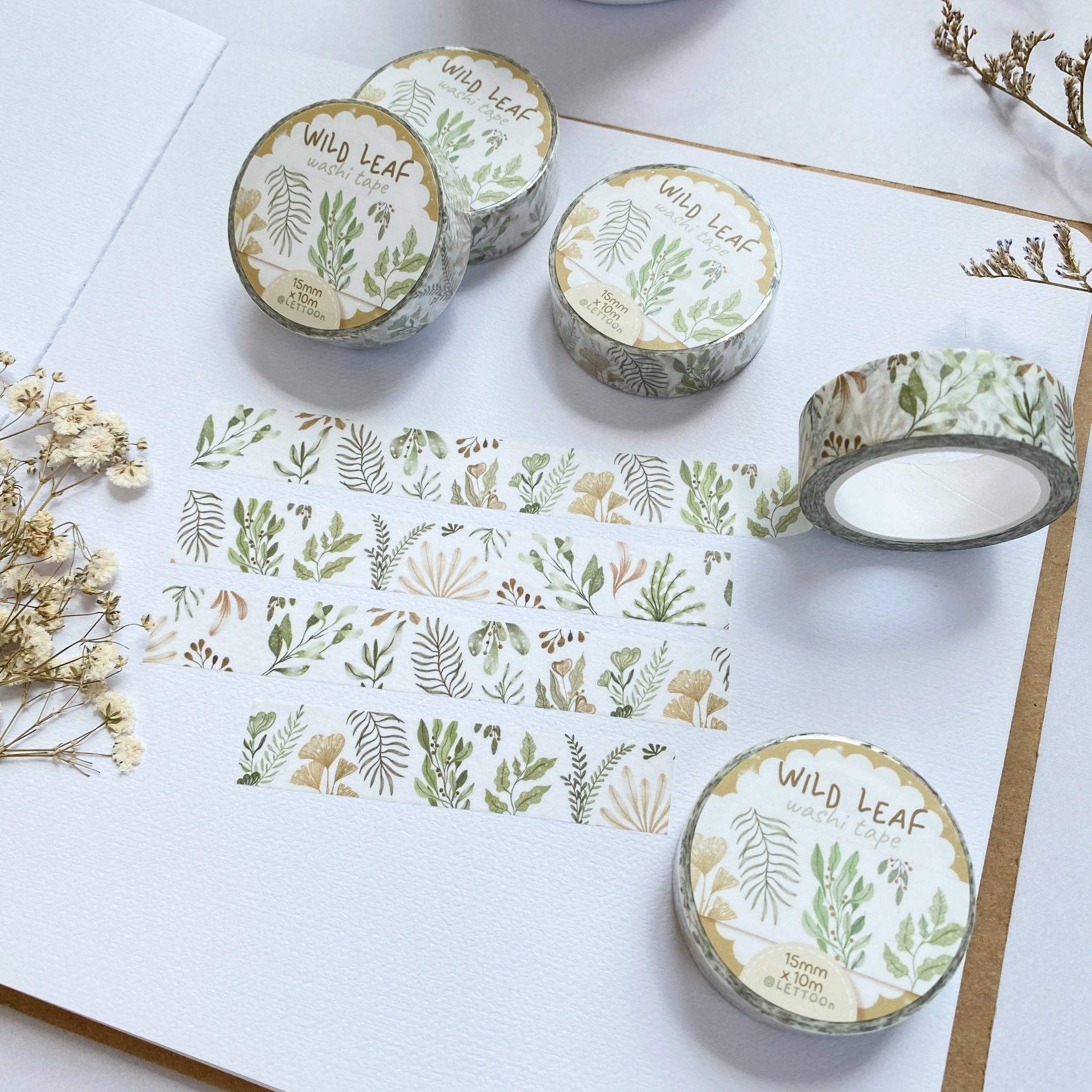 Washi-Tape / Wild Leaf