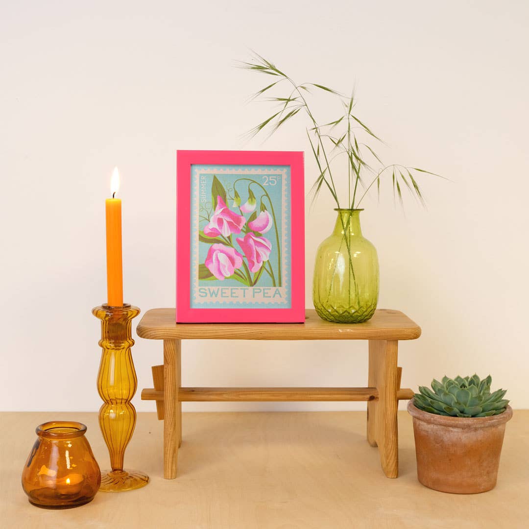 Riso Art Print / A5 / Süße Erbse / Briefmarke