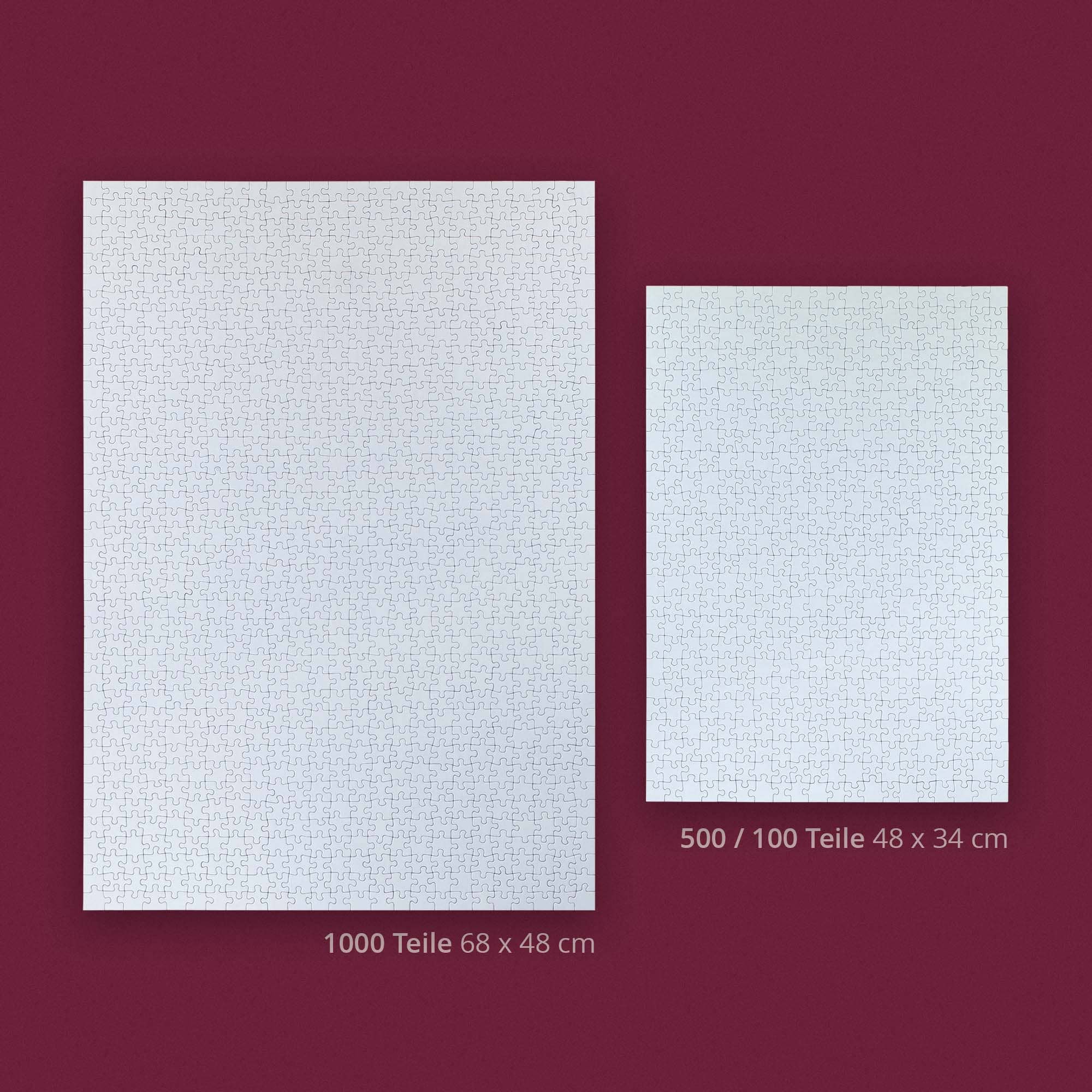Willa Wunst Puzzle Größen
