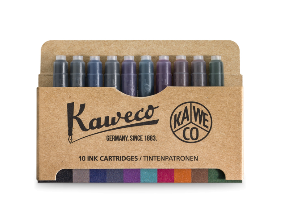 KAWECO Tintenpatronen / Farbmix / 10-Pack