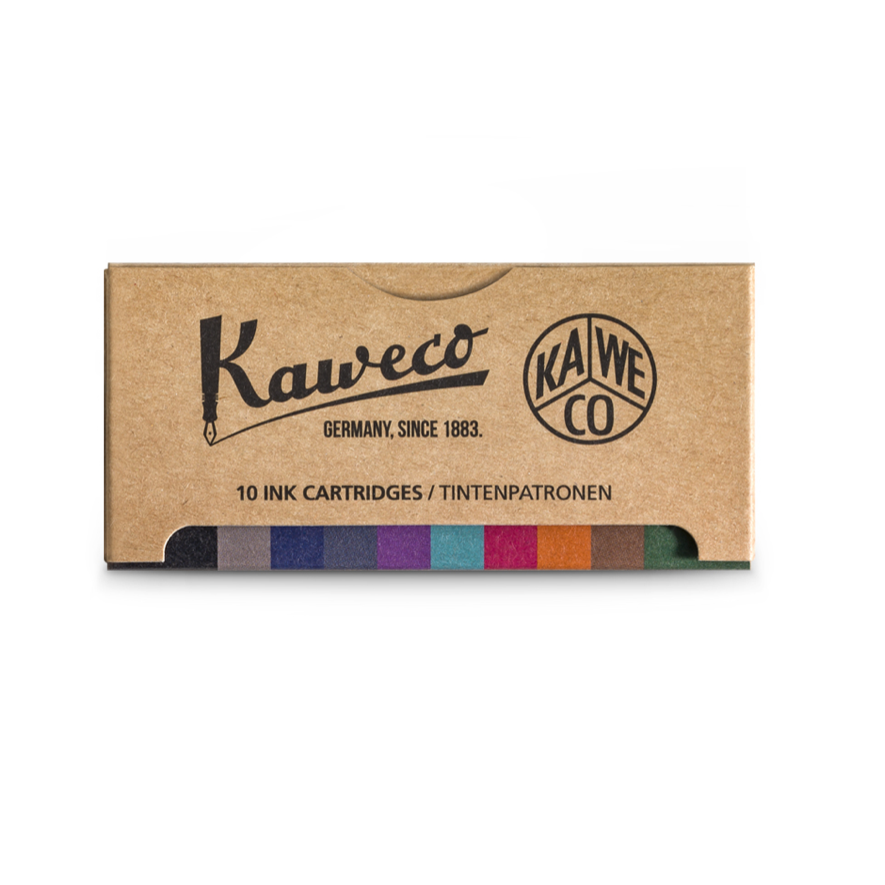 KAWECO Tintenpatronen / Farbmix / 10-Pack