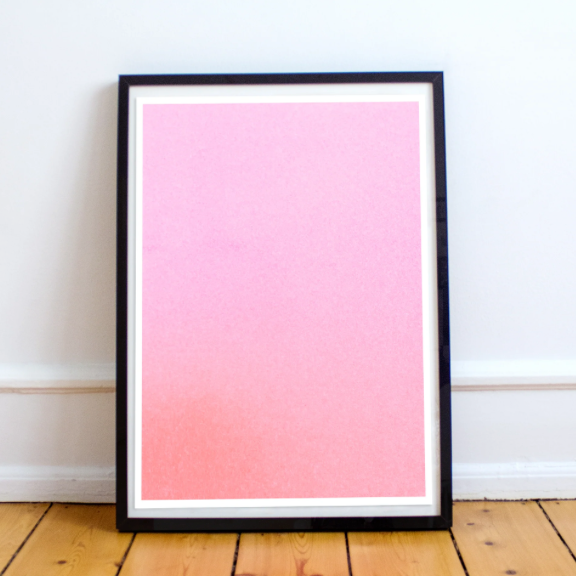 Art Print / A3 / Feeling Pink