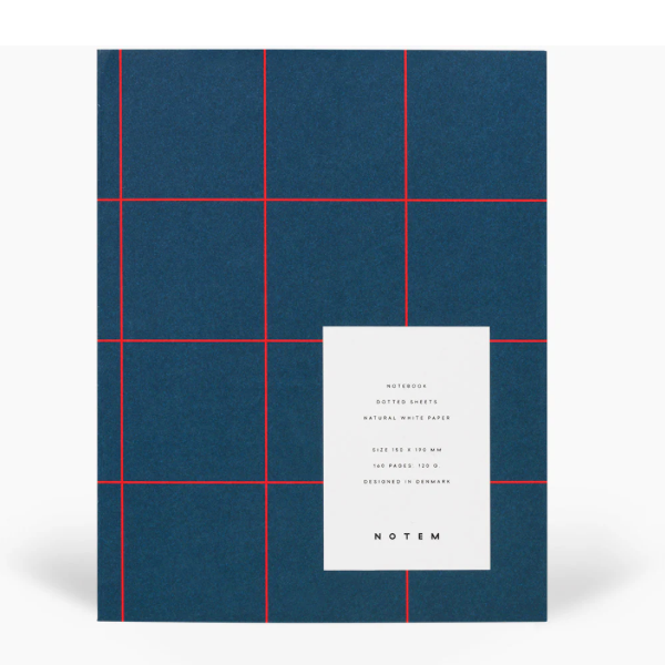 UMA Notizbuch, Medium - Dunkelblau