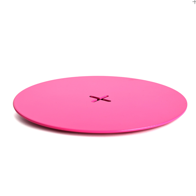 Kerzenplatte Big POP Neonpink