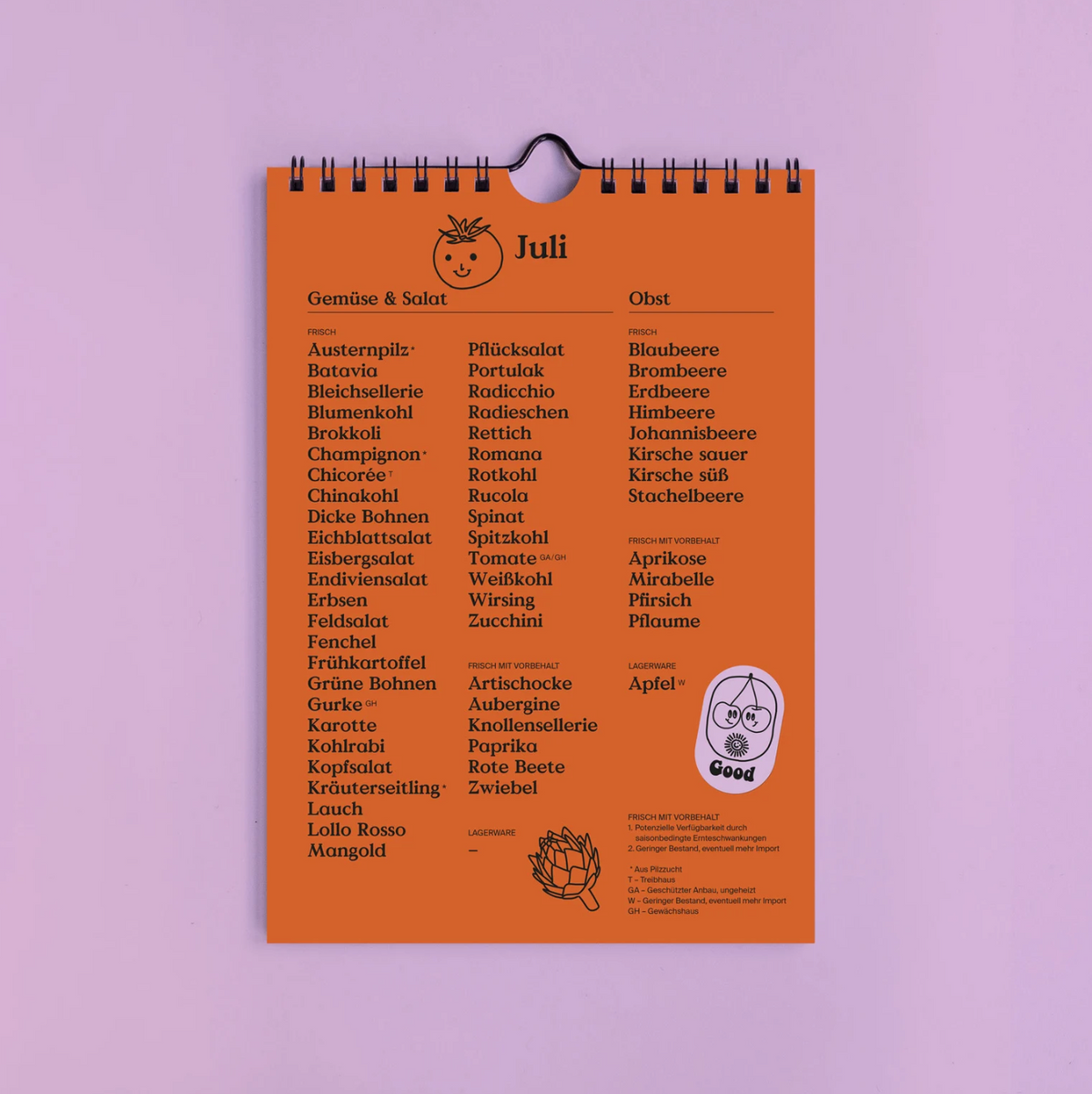 Saisonkalender