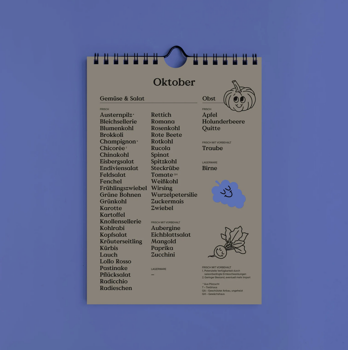 Saisonkalender