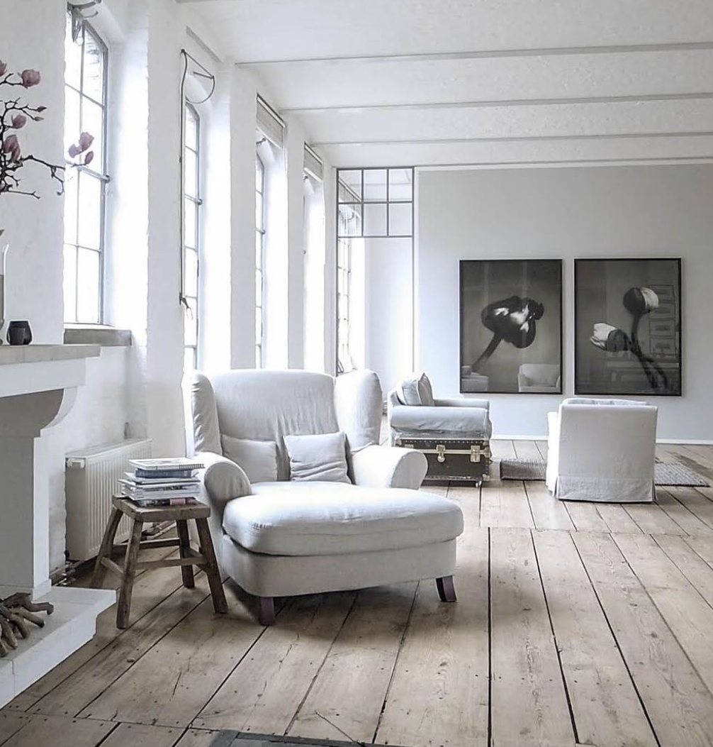 Loft in Berlin minimalistisch eingerichtet
