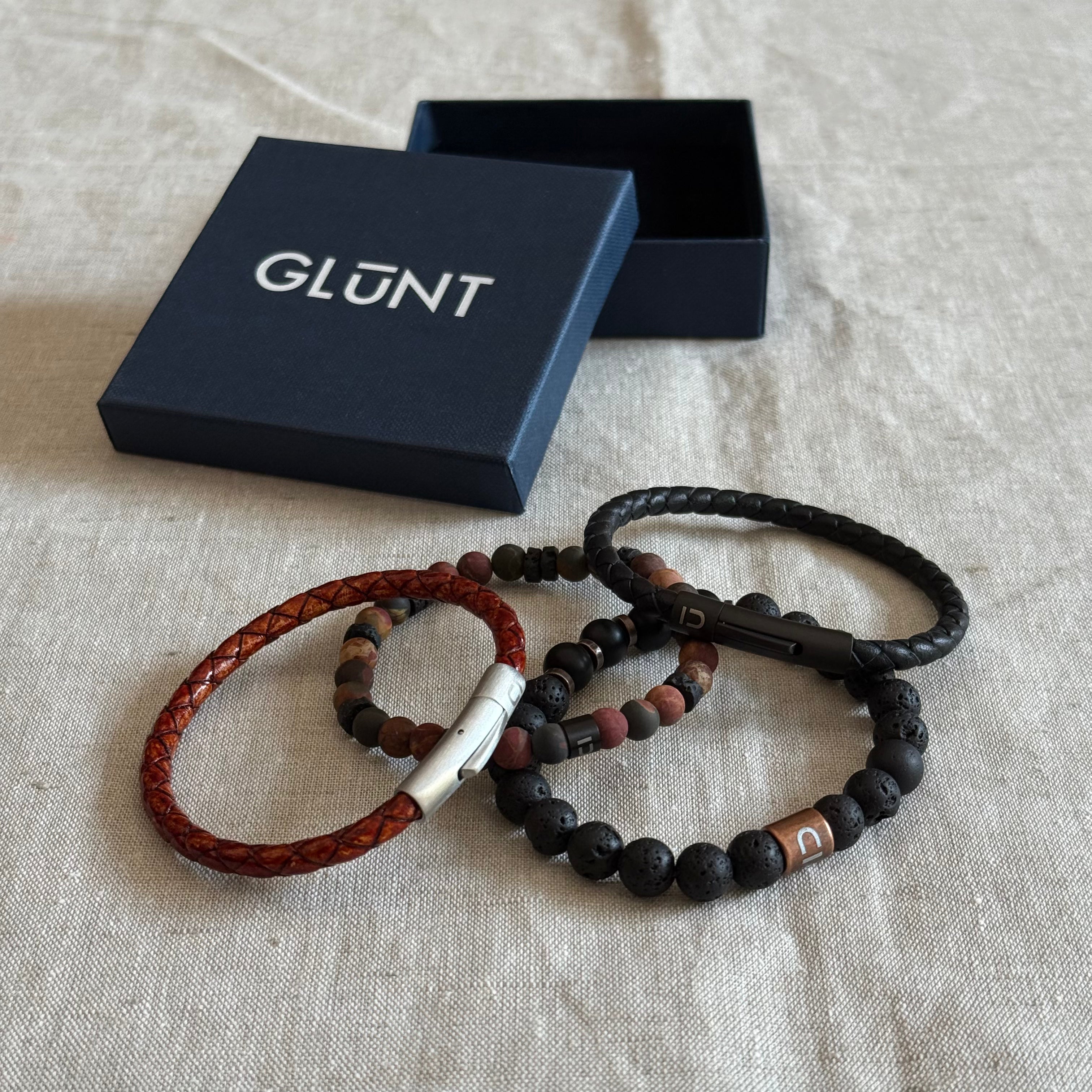 Armband / MITTELBRAUN / Leder / Herren / Unisex