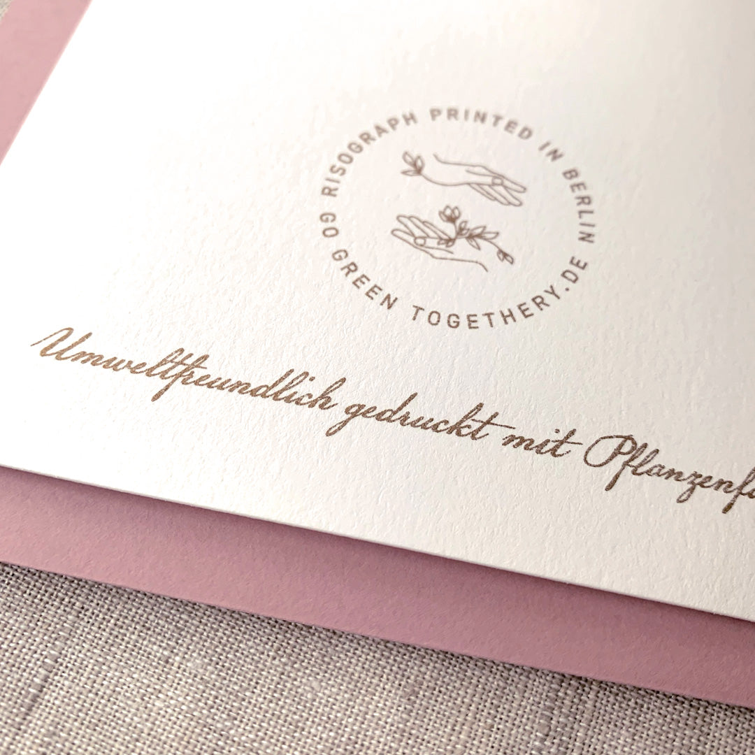 Wedding Cards / For every couple / Natural paper