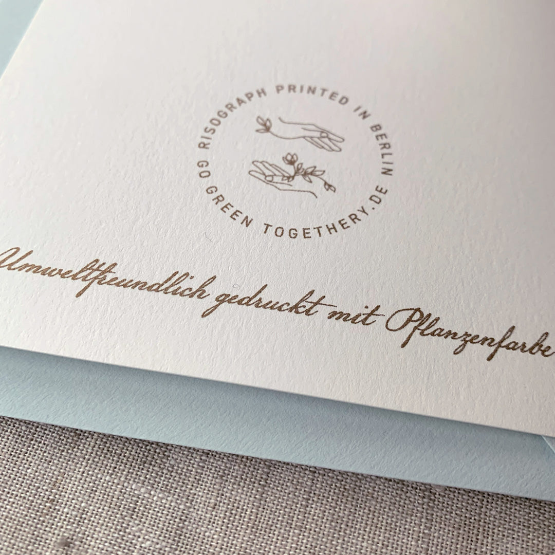 Hochzeitskarten / Für jedes Paar / Naturpapier