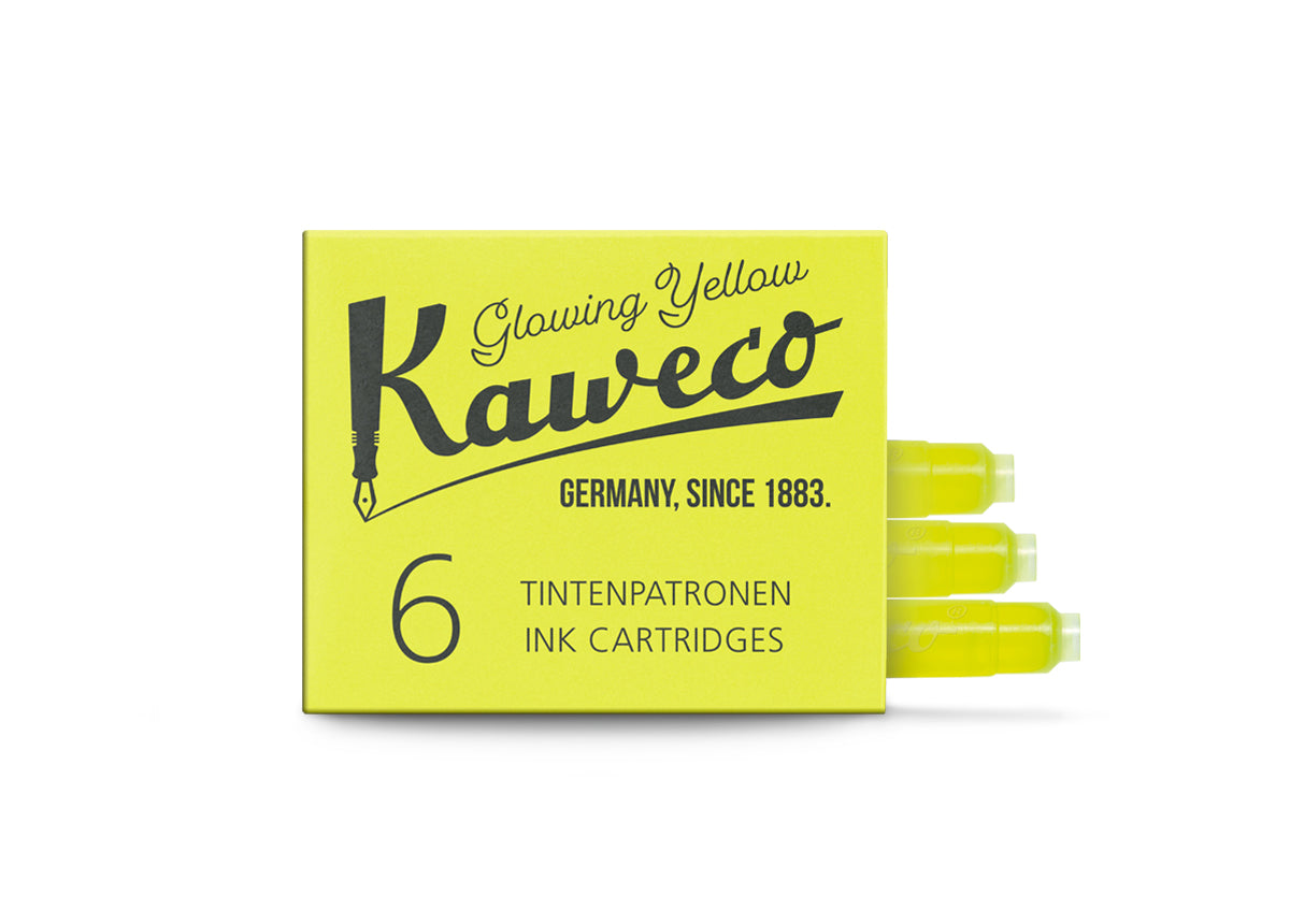 KAWECO Tintenpatronen / 6 Stück / Verschiedene Farben