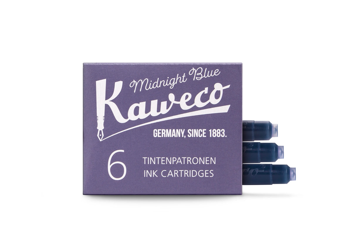 KAWECO Tintenpatronen / 6 Stück / Verschiedene Farben