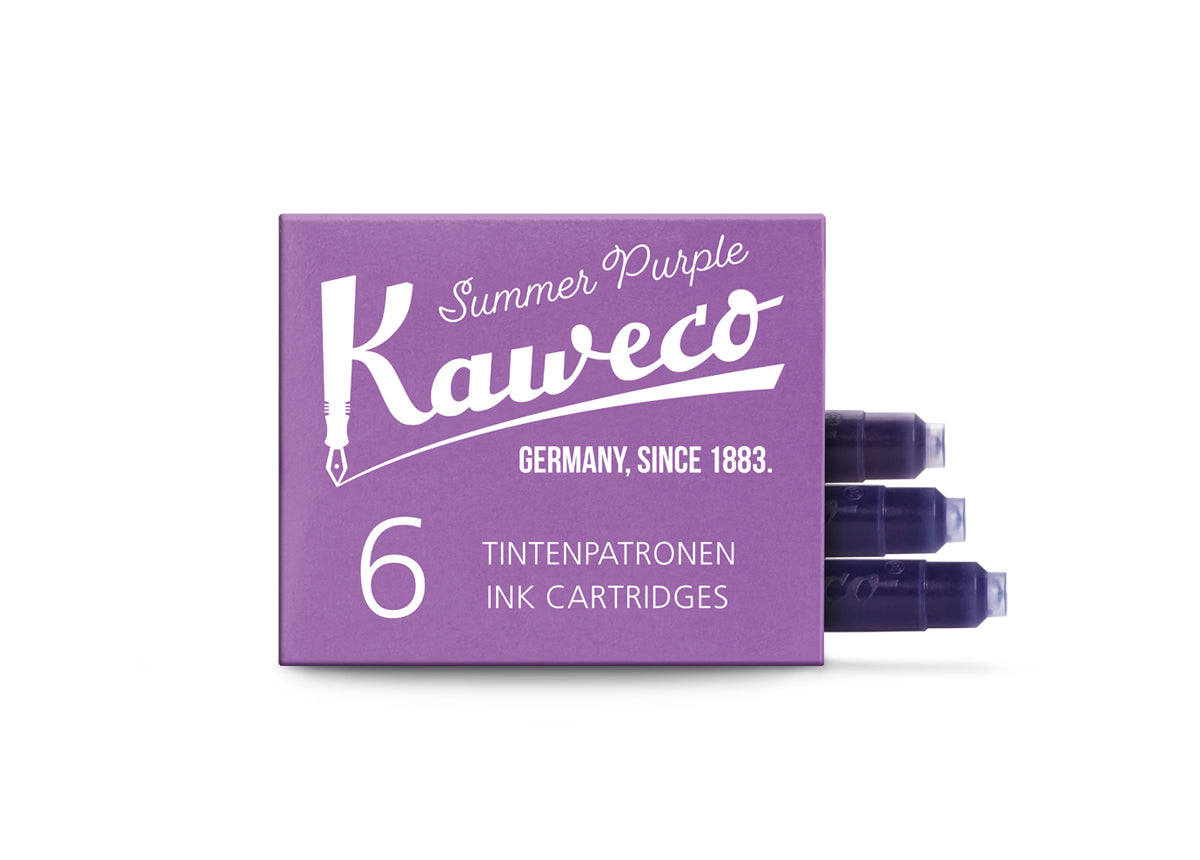 KAWECO Tintenpatronen / 6 Stück / Verschiedene Farben