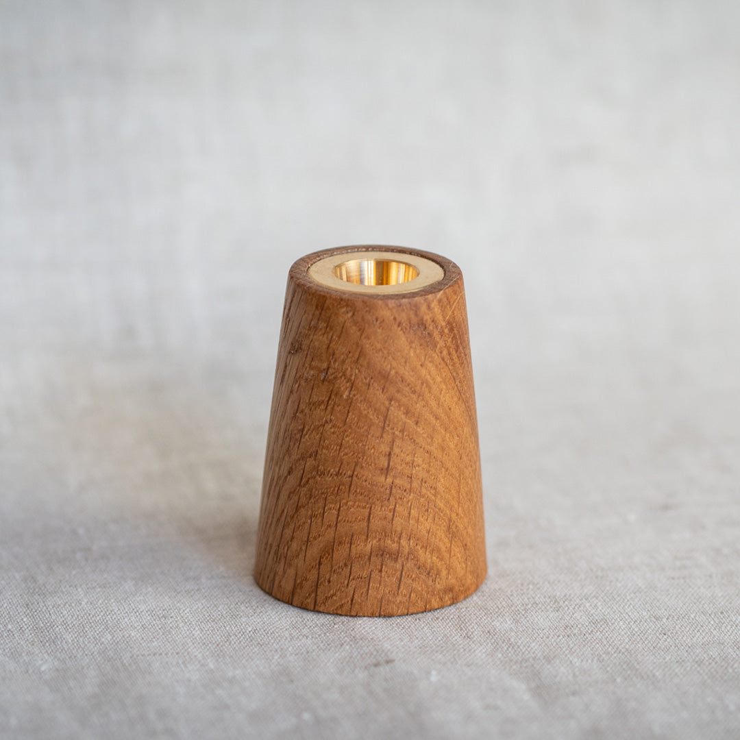 Kerzenständer für Kleine Kerzen / Holz (Eiche) - Togethery