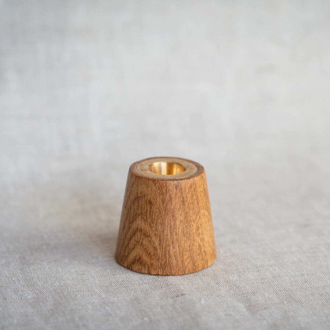 Kerzenständer aus Eiche