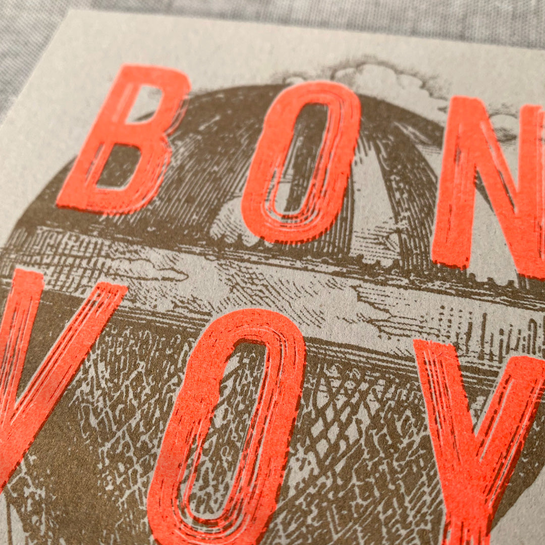 Postkarte / Typo / Bon Voyage - Togethery