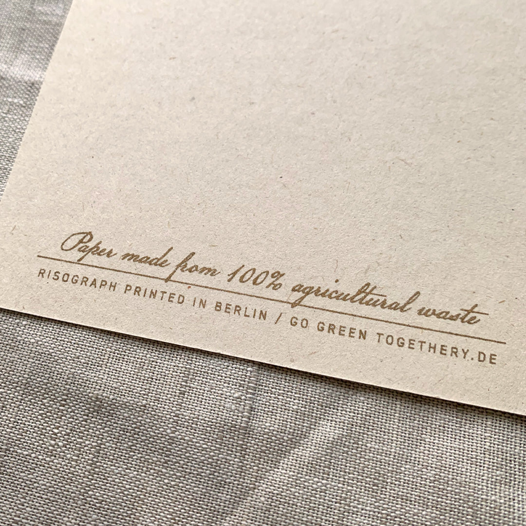 Postkarte / Schwein / Sau viel Glück - Togethery