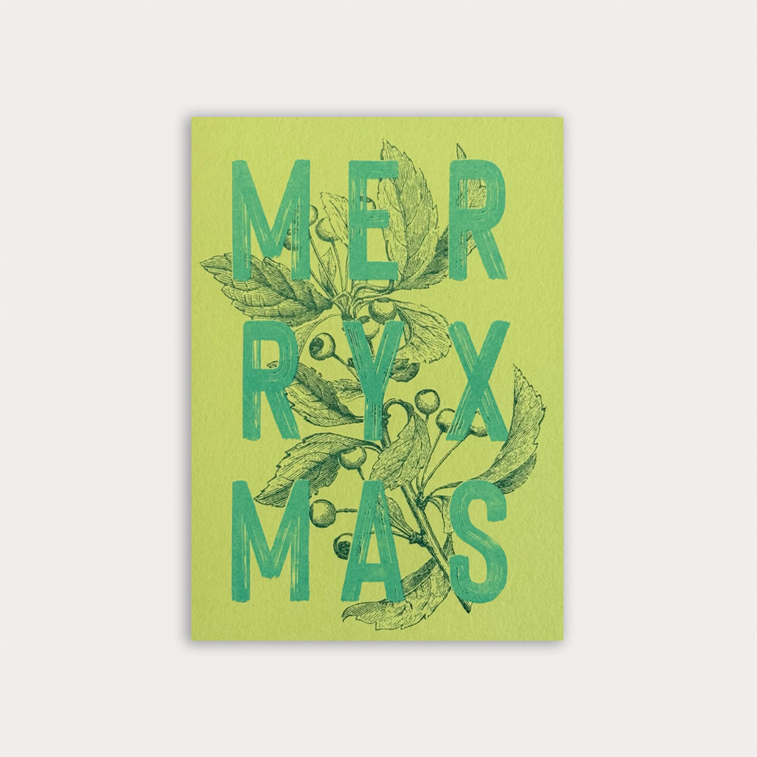 Personalisierte Weihnachtskarte