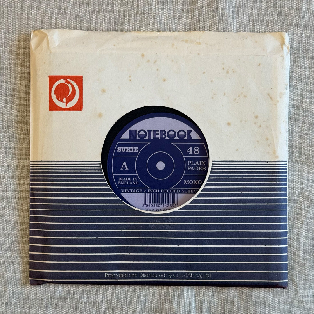 Notizbuch in original vintage Schallplattenhülle - Togethery