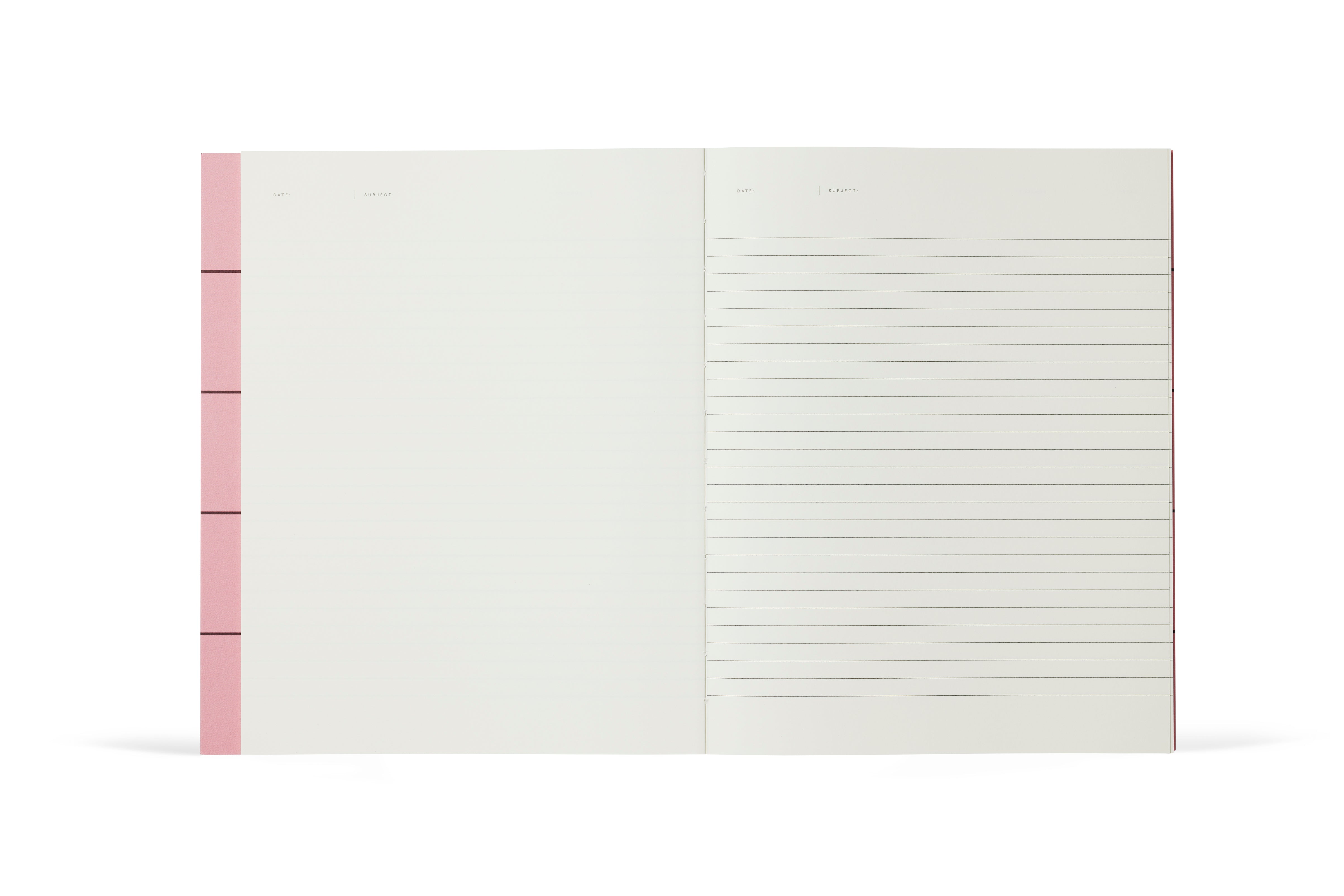 UMA Notizbuch, Groß - Rosa Karo